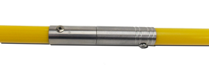 Drophog Lancer Travel 72 Inch Fiberglass 2-piece Polespear W/11" Paralyzer Tip & 28" Latex Band