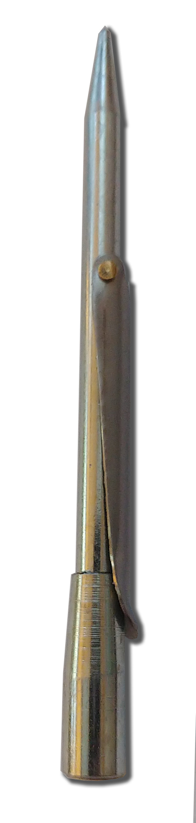 Drophog Long 4 1/2" Single Flopper 6mm Female Thread Tip