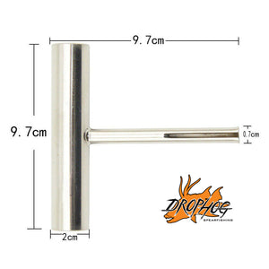 T-Bar Spearfishing Speargun Wishbone Insertion Tool - 304 Stainless Steel
