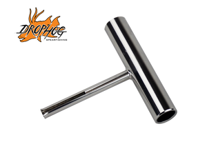T-Bar Spearfishing Speargun Wishbone Insertion Tool - 304 Stainless Steel